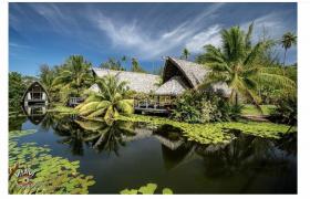 Zu verkaufen ist das Luxuskomplex Hotel The Lapita - Huahine Insel