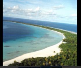 Zu verkaufen Manuhangi Atoll mit seiner privaten Lagune und rosa Sandstränden