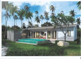 Zu verkaufen 2 Villen mit Pool in Namuang