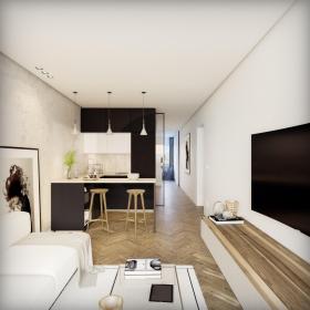 Wunderschön renovierte 2-Zimmer-Wohnung mit hervorragender Aussicht