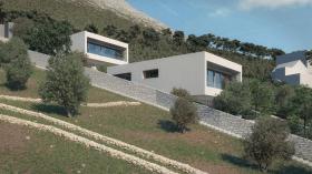 Luxusvilla mit Blick auf das Meer in Dalmatien