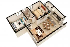 Neue Wohnung zum Verkauf in Selva Escondida an der Riviera Maya Puerto Morelos