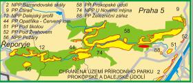 Zu vermieten Wohnung in Hlubocepy - Prokopske údolí