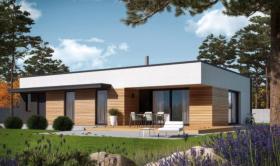 Zu verkaufen neues Haus am Rande des Ozeans und des Waldes