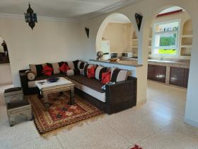 Haus 80 m vom Sandstrand entfernt mit 180-Grad-Meerblick