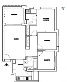 Wohnung im Touristengebiet von El Kantaoui