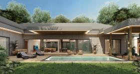 Neue Villa im Bau – Luxusdesign