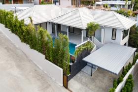 Hervorragende, neu möblierte Villa mit Pool in Bophut – 3 Suiten – einfach zu mieten