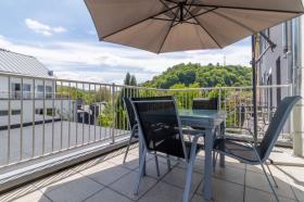 Möblierte Zweizimmerwohnung mit großer Terrasse