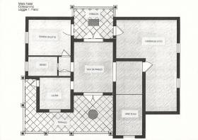 Villa in den Abruzzen mit Panoramablick auf die Maiella-Berge
