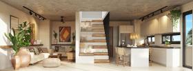 Prächtige 4-Zimmer-Maisonette-Wohnung in Paje