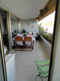 Apartment Marina Baie des Anges mit Panoramablick auf das Meer und den Hafen