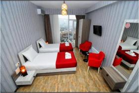 5-stöckigen Hotel in der Nähe von Tbilisi Meer