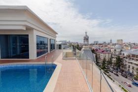 Luxuswohnung mit Blick auf das Meer im Zentrum von Batumi