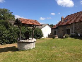 Die teilweise renovierte verurteilte Mühle