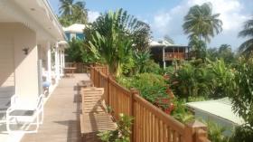 Haus in Martinique mit Blick auf das Meer