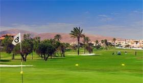 Komplex von Bungalows auf Fuerteventura
