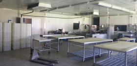 Gefrorene Produktionsstätte in der Schweiz